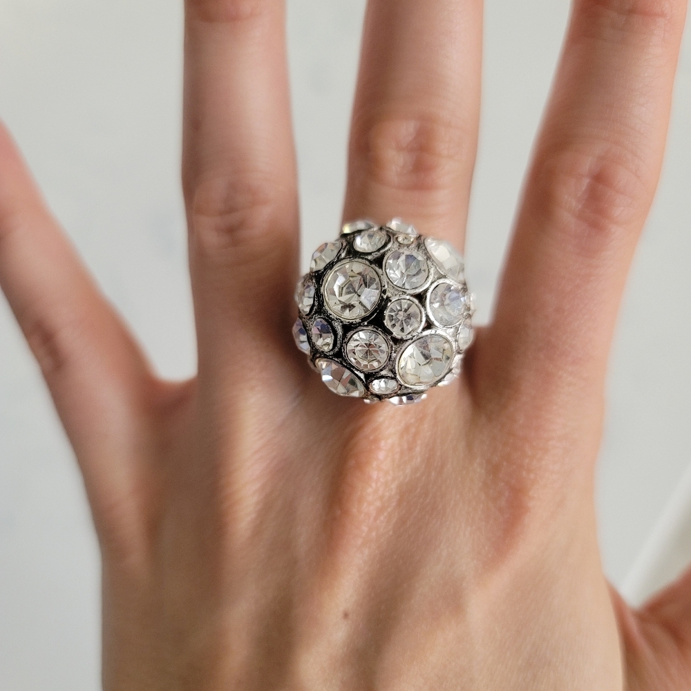 Sparkley cocktail ring